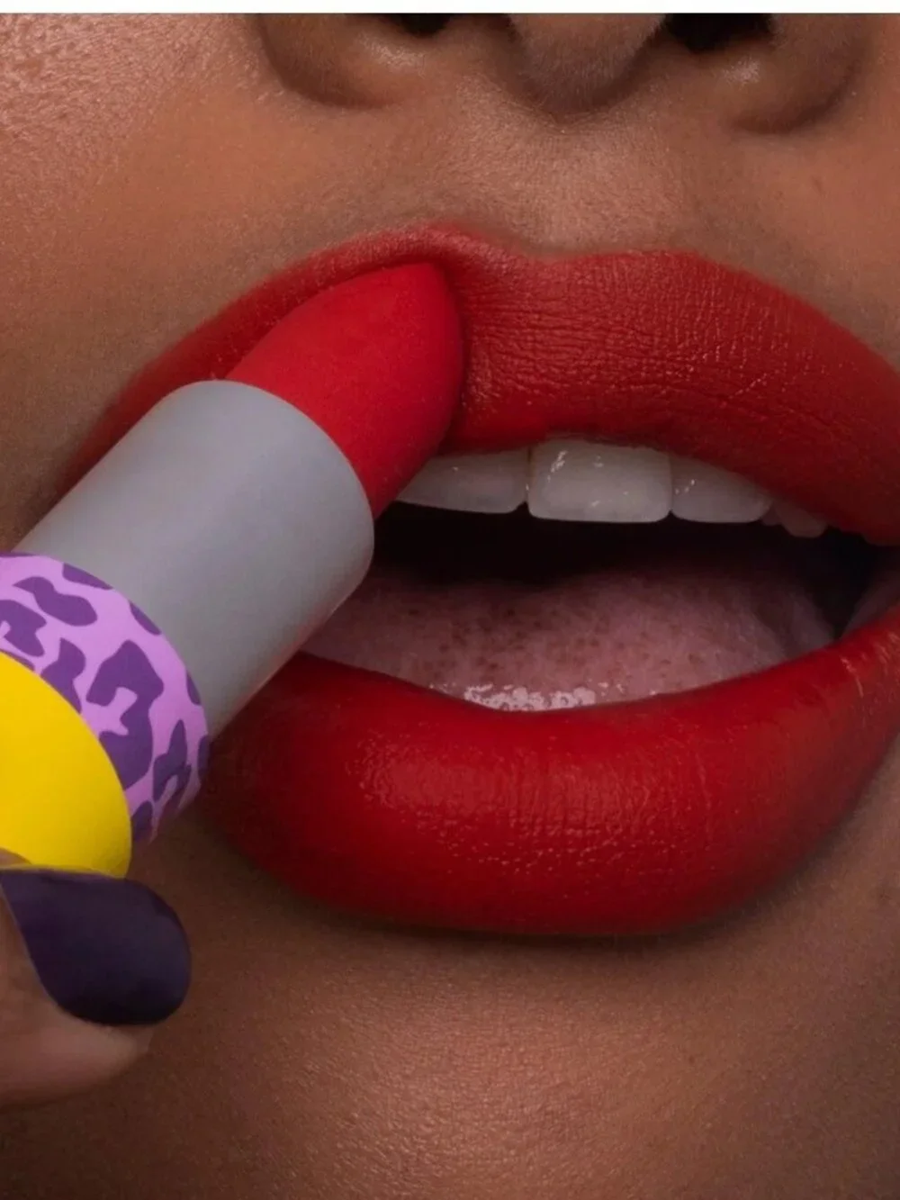 RARE Lime Crime Soft Touch Lipstick - Radical Red